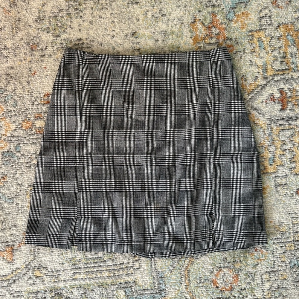 John Galt (Brandy Melville) Plaid Skirt